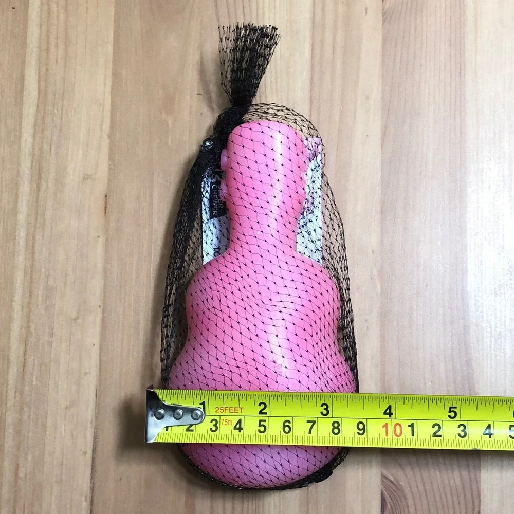 Bark Box Super Chewer Chonky Tonk Guitar Large Dog Toy Pink 50+ lb Big Puppy New
